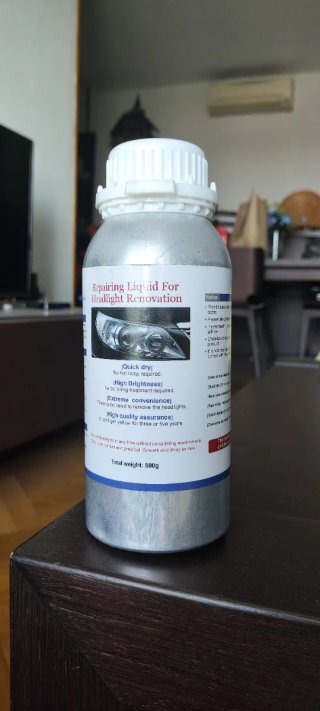 Líquido Reparador Faros Coche 800ml
