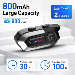 Intercomunicador Casco Moto JW01 Hard Mic NUEVO