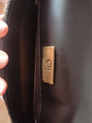 Bolso Carolina Herrera CH Beige/Marrón