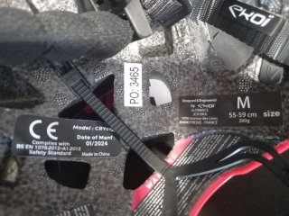 Casco Ekoi Crystal Talla M