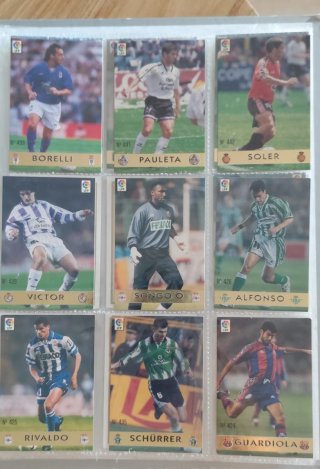 Álbum Mundicromo Liga 97/98