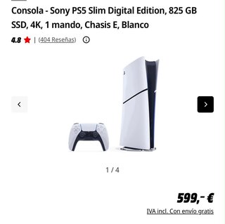 PlayStation 5 Digital Edition - 825GB