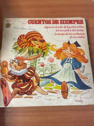 Vinilo Infantil Los Mejores Cuentos Vol. 18