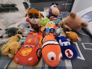 Pack 3 Muñecos Peluche