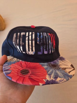 Gorra New York Flores
