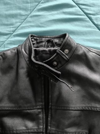 Chaqueta Biker Negra Mujer