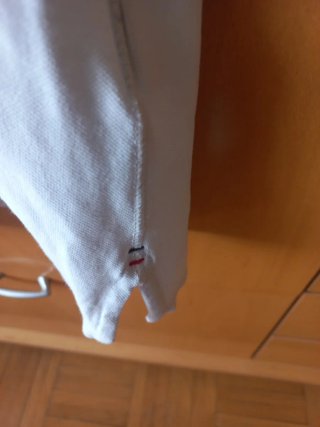 Polo Tommy Hilfiger Blanco Talla L