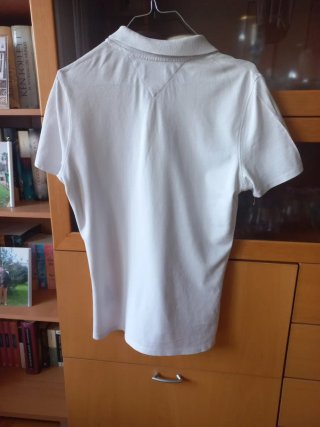 Polo Tommy Hilfiger Blanco Talla L