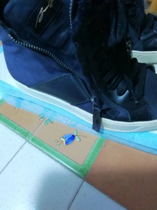 Scarpe Bruno bordese in camoscio nero