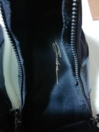 Scarpe Bruno bordese in camoscio nero