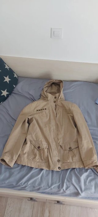Chaqueta Beige Mujer Ángel Fashion