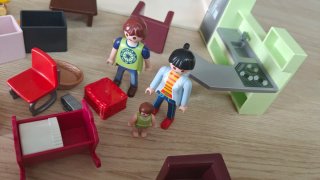 Casa de muñecas plegable Playmobil