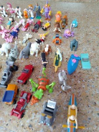 Lote Figuras y Coches Años 80/90