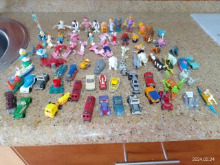 Lote Figuras y Coches Años 80/90