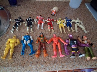 Lote Figuras y Coches Años 80/90