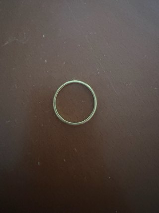 Anillo de oro, unico hecho a mano.