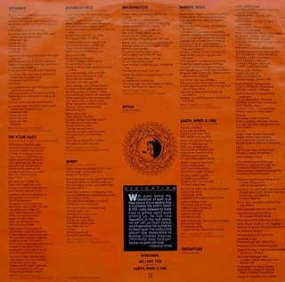 EARTH WIND AND FIRE Spirit