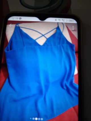 Blusa tirantes azul mujer nueva