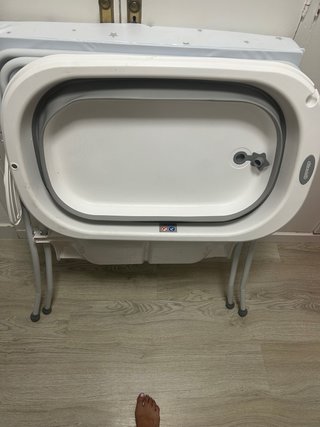 Bañera cambiador plegable bebé