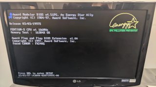 PC Retro Pentium Beige