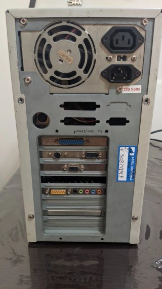 PC Retro Pentium Beige