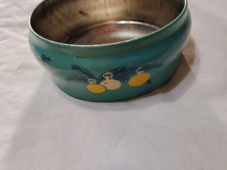 Lata Antigua Chocolate Esquí Niño