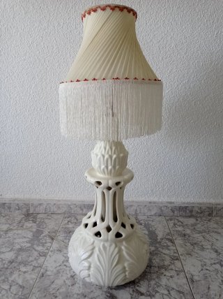 Lámpara cerámica Manises vintage
