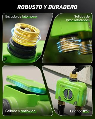 Programador Riego WiFi RainPoint 2 Zonas
