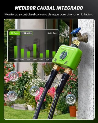 Programador Riego WiFi RainPoint 2 Zonas