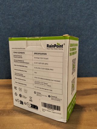 Programador Riego WiFi RainPoint 2 Zonas