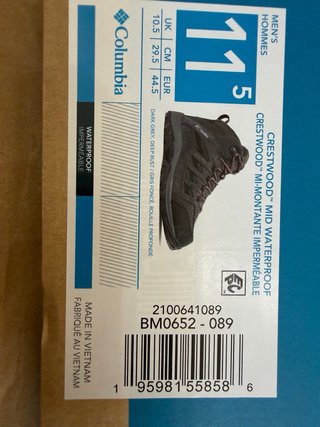 Nunca usado  Zapatillas Columbia Impermeables Muje