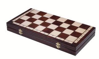 Ajedrez de madera Royal. Nuevo.
