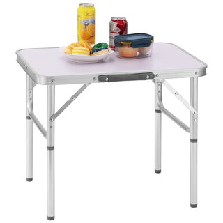 Tavolo Campeggio Picnic Alluminio 60x45x50 Pieghevole
