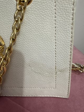 borsa a spalla con catena oro