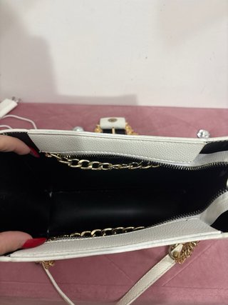 borsa a spalla con catena oro