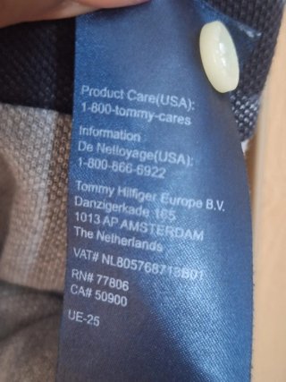 Polo Tommy Hilfiger Gris Talla S