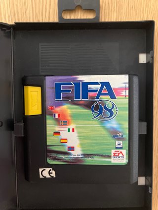 Fifa 98 Mega Drive EA Sports