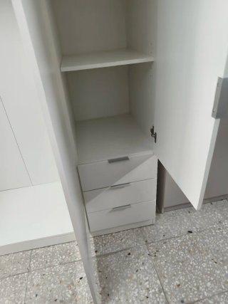 Armario 3 puertas blanco nuevo