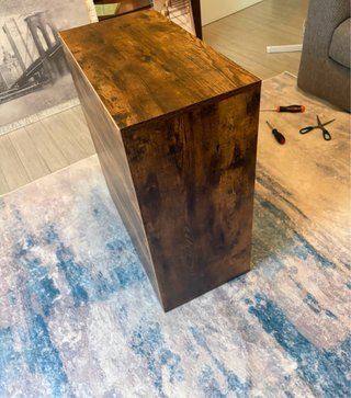 Mobile contenitore in legno nuovo