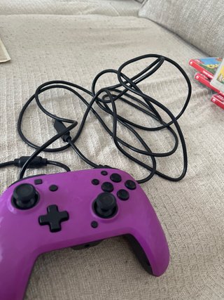 Mando Pro Nintendo Switch Morado