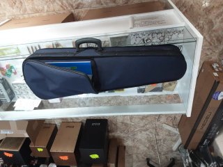 Estuche para violín 3/4 azul