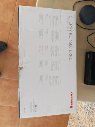 Teclado Cherry KC 4500 Ergo Francés