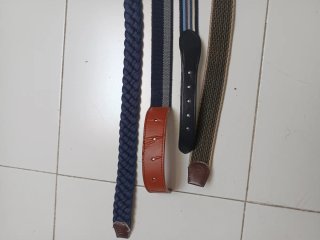 Lote de 4 Cinturones Sport Hombre