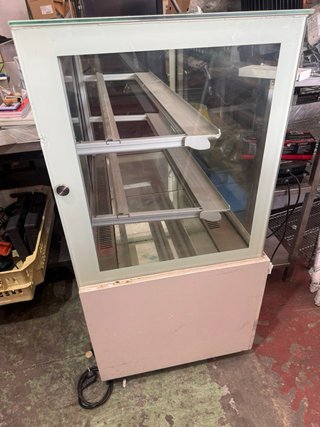 Expositor refrigerado de suelo