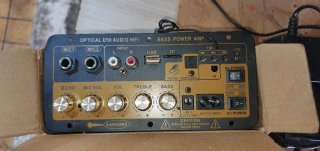 Amplificador Karaoke D50 Bass Power