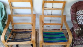 Estructura Sillas Madera IKEA