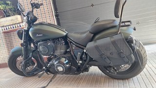 Alforjas Indian Chief Bobber Dark Horse