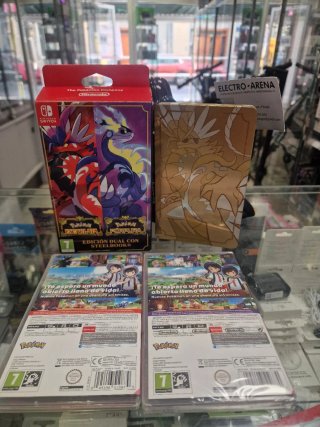 Pokémon Scarlatto e Violetto Ed. Dual Steelbook