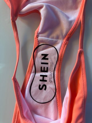 Bikini naranja SHEIN Talla XL