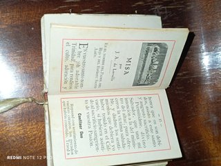 Misal Antiguo "Tesoro Divino" - J. A. de Lavalle (